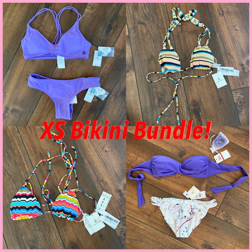 XS Bikini bundle! VOLCOM & Anne Cole Signature
